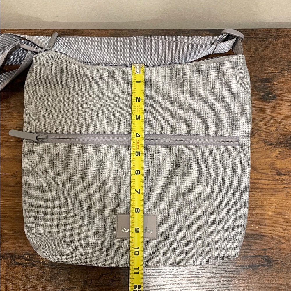 Vera Bradley Light Gray Crossbody Bag - Picture 10 of 11